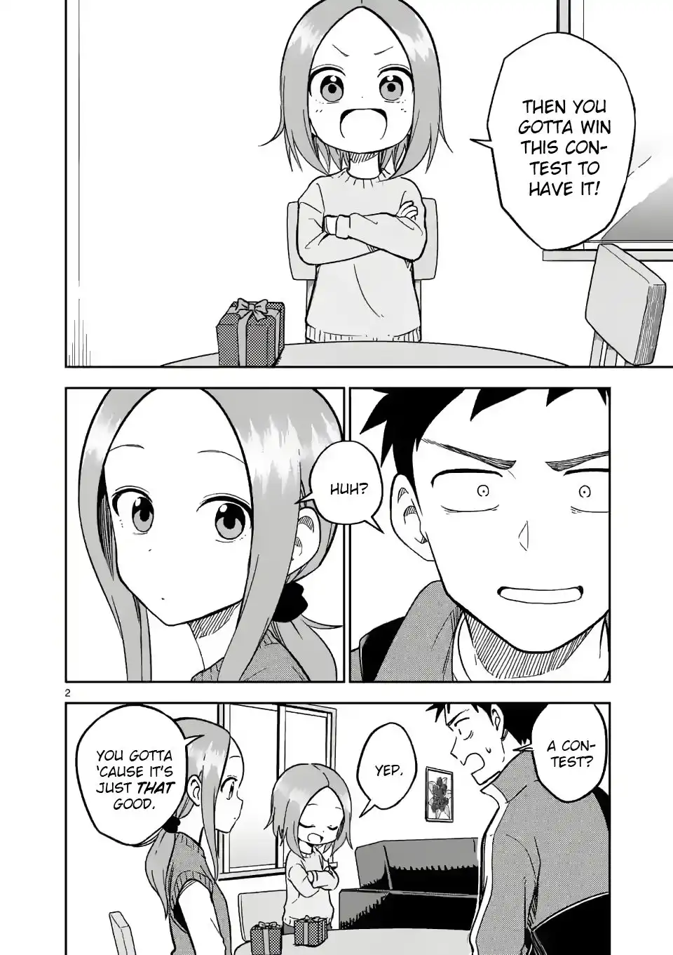 Karakai Jouzu no (Moto) Takagi-san Chapter 173 2